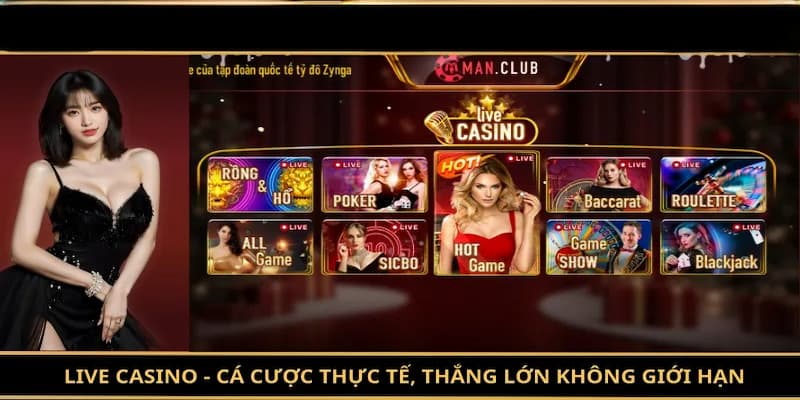 Trải nghiệm dịch vụ tại Casino Manclub